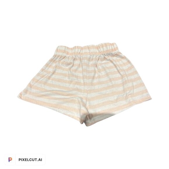 Carter's Girls Pink and White Striped Pajama Shorts Size 10 - Picture 2 of 6